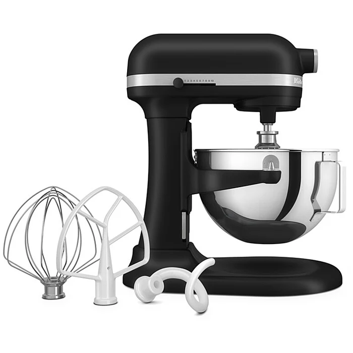 KitchenAid 5KSM55SXXEBM Heavy Duty Küchenmaschine Matt Schwarz – 5,2L Kraft und Eleganz – Bild 2
