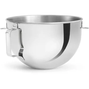 KitchenAid 5KSMB55 Edelstahlschüssel 5,2 Liter für Küchenmaschine mit Schüsselheber